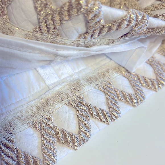 💚Lilly Pulitzer Women’s Lane Resort White Gold Pineapple Trim Mini Dress Size 00 - Picture 10 of 12